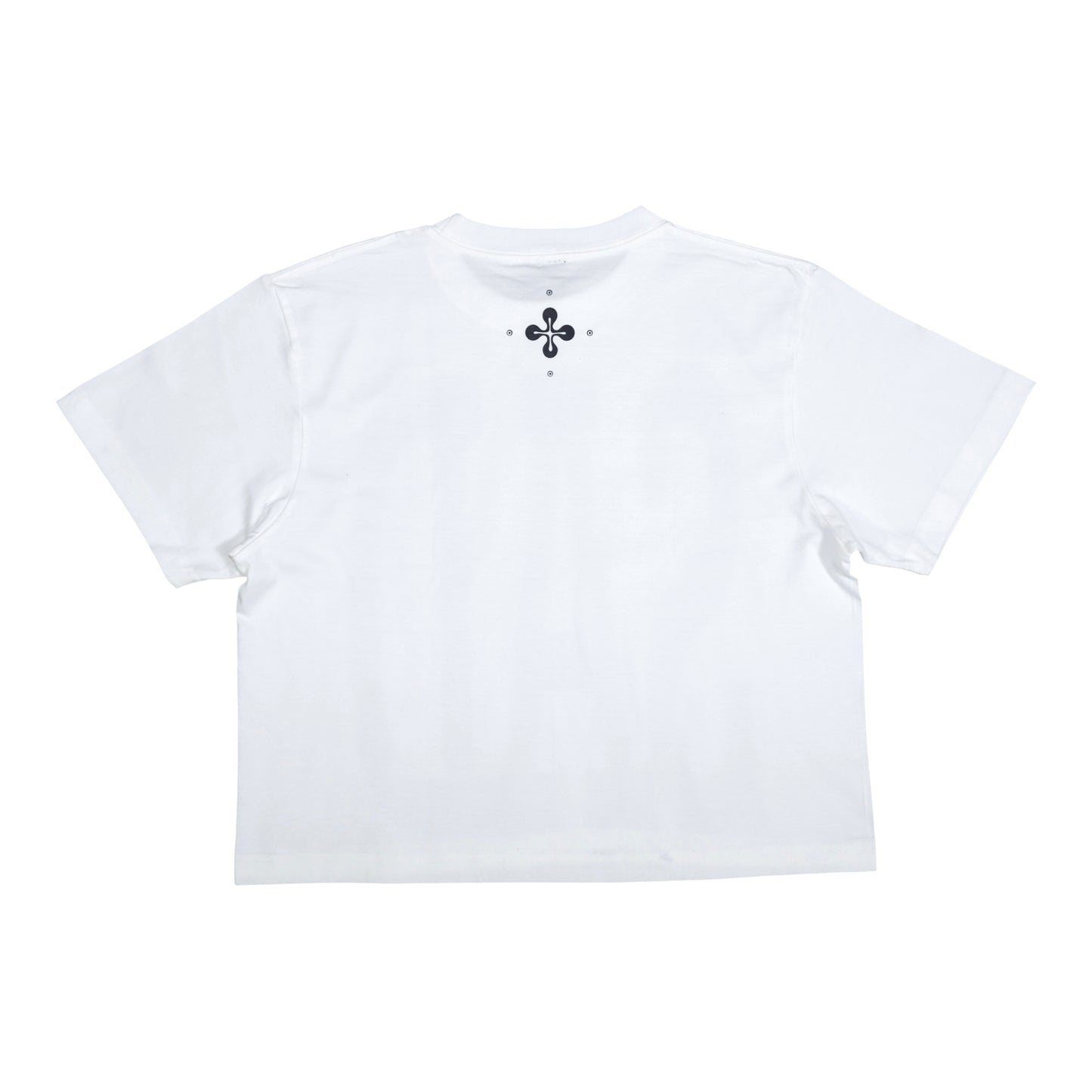 SAD SHORT SLEEVE T-SHIRT WHITE(SHORT LENGTH)