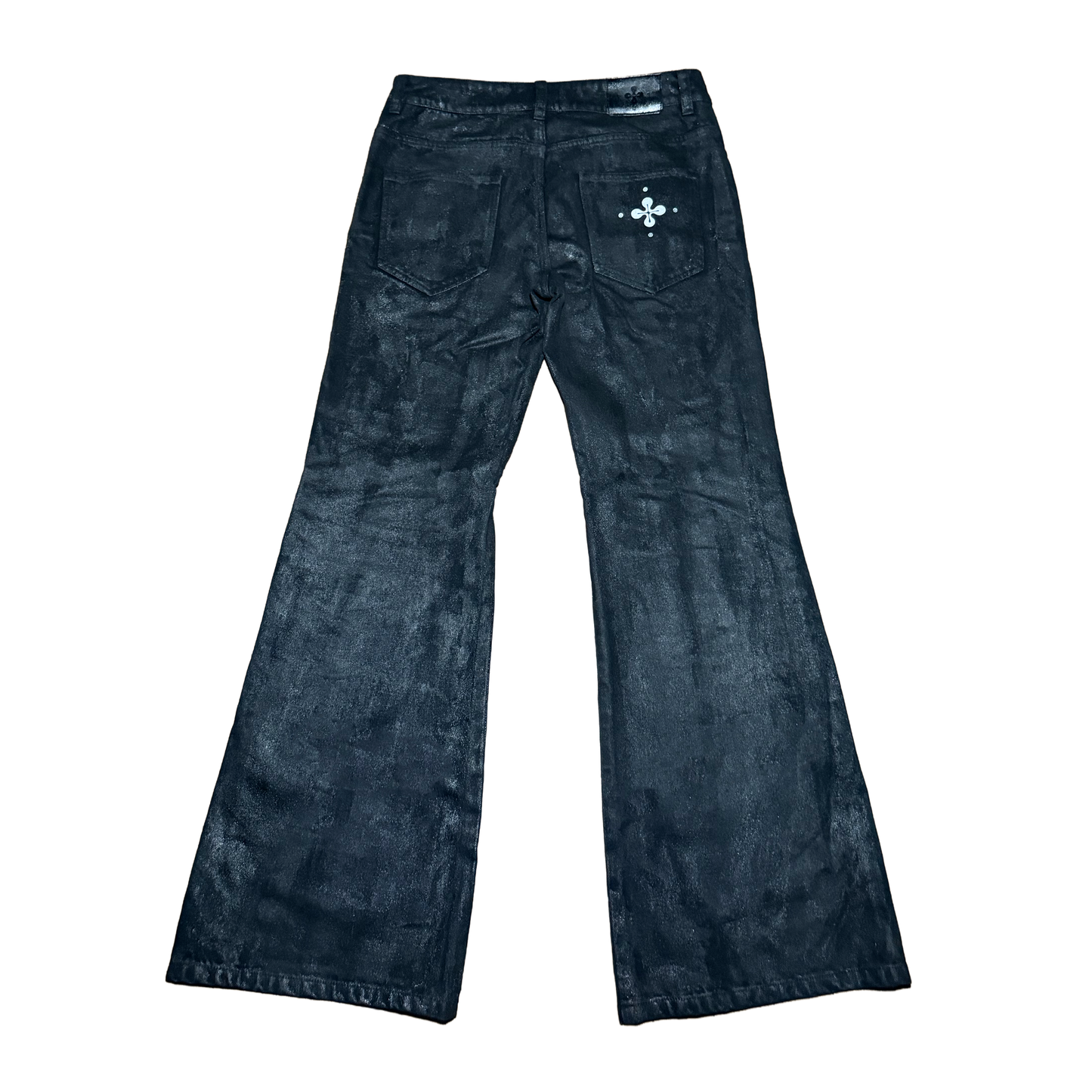 SAD HAND-PAINTED DENIM PANTS