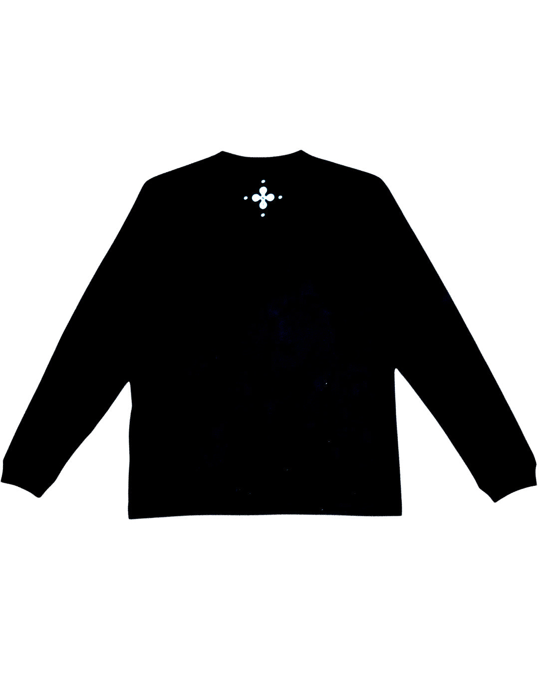 SAD LONG SLEEVE T-SHIRT BLACK（ORIGINAL LENGTH）