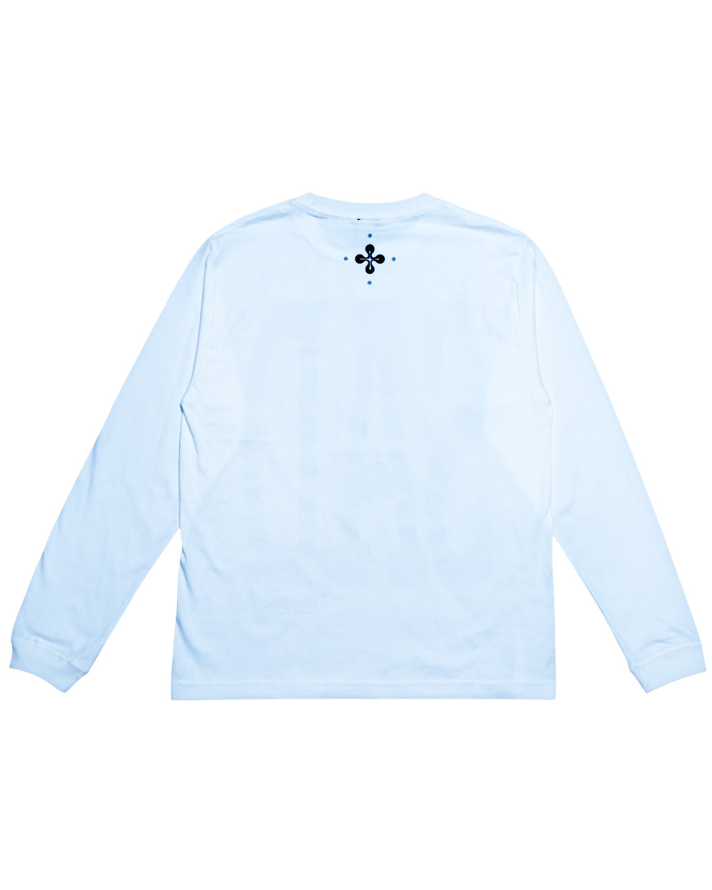 SAD LONG SLEEVE T-SHIRT WHITE（ORIGINAL LENGTH）