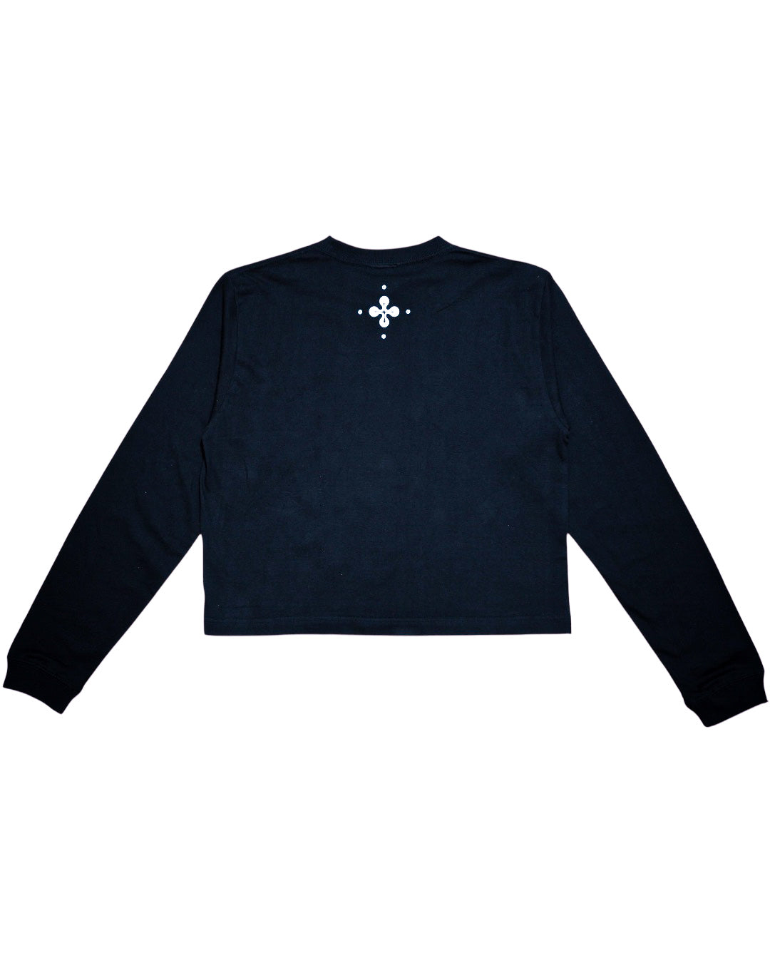 SAD LONG SLEEVE T-SHIRT BLACK（SHORT LENGTH）